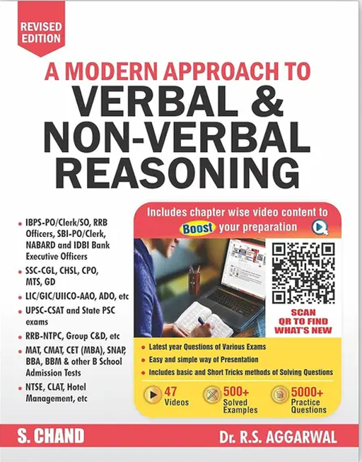 A Modern Approach To Verbal & Non-Verbal Reasoning All Government and Entrance Exams
