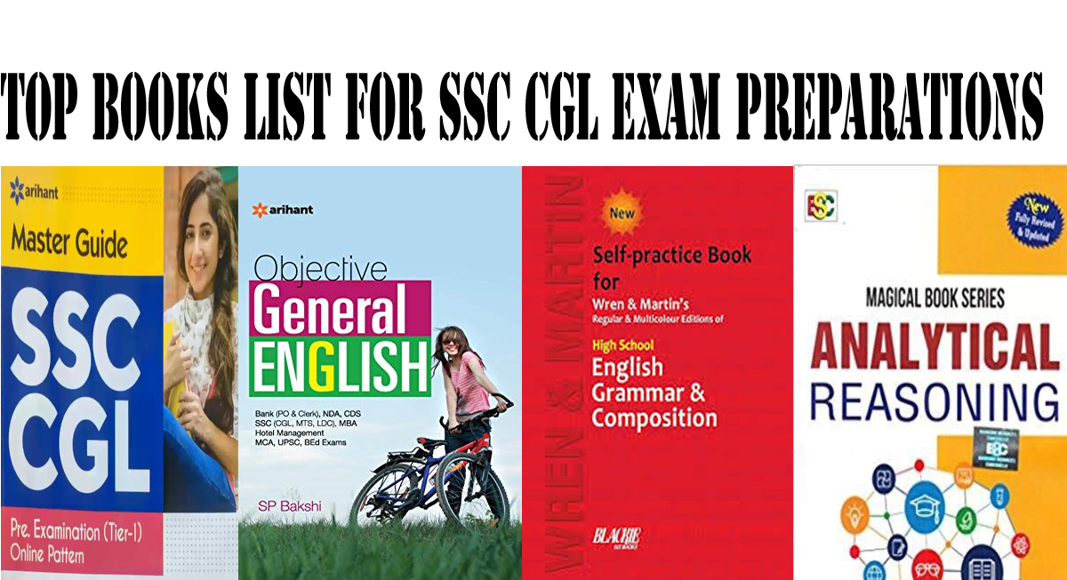 Top Books list for SSC CGL Exam preparations