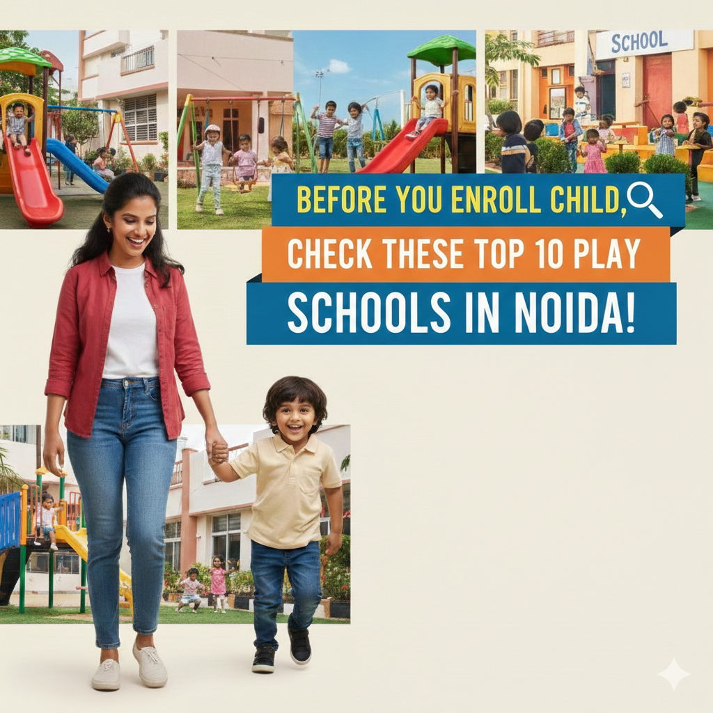 Before You Enroll Your Child, Check These Top 10 Play Schools in Noida!