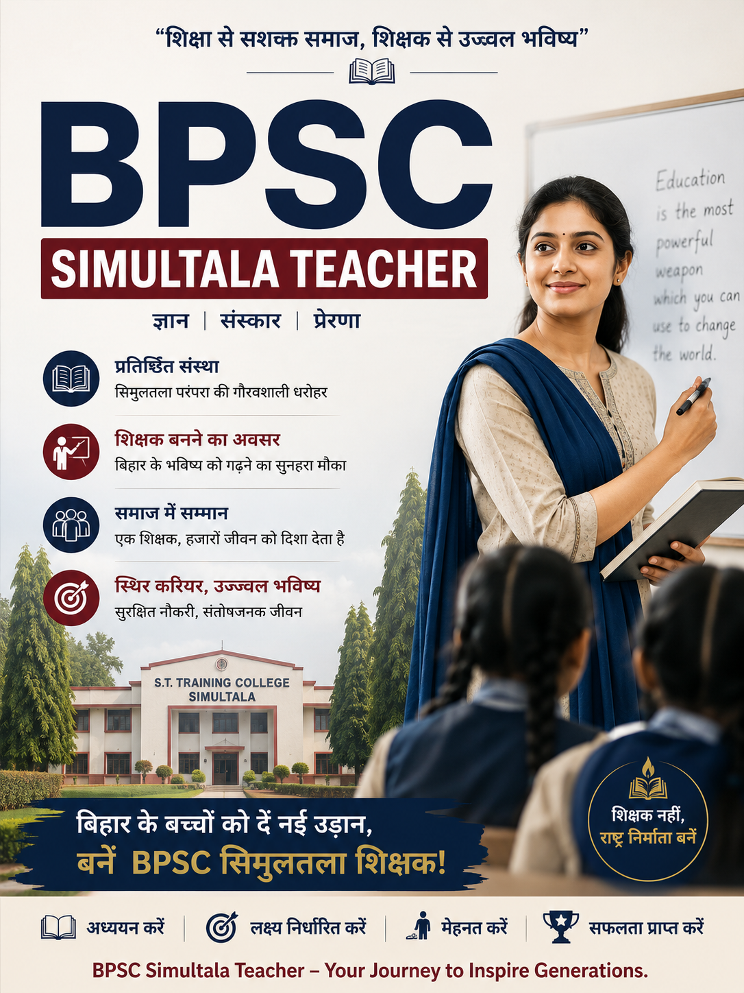 BPSC Simultala Teacher Admit Card Download