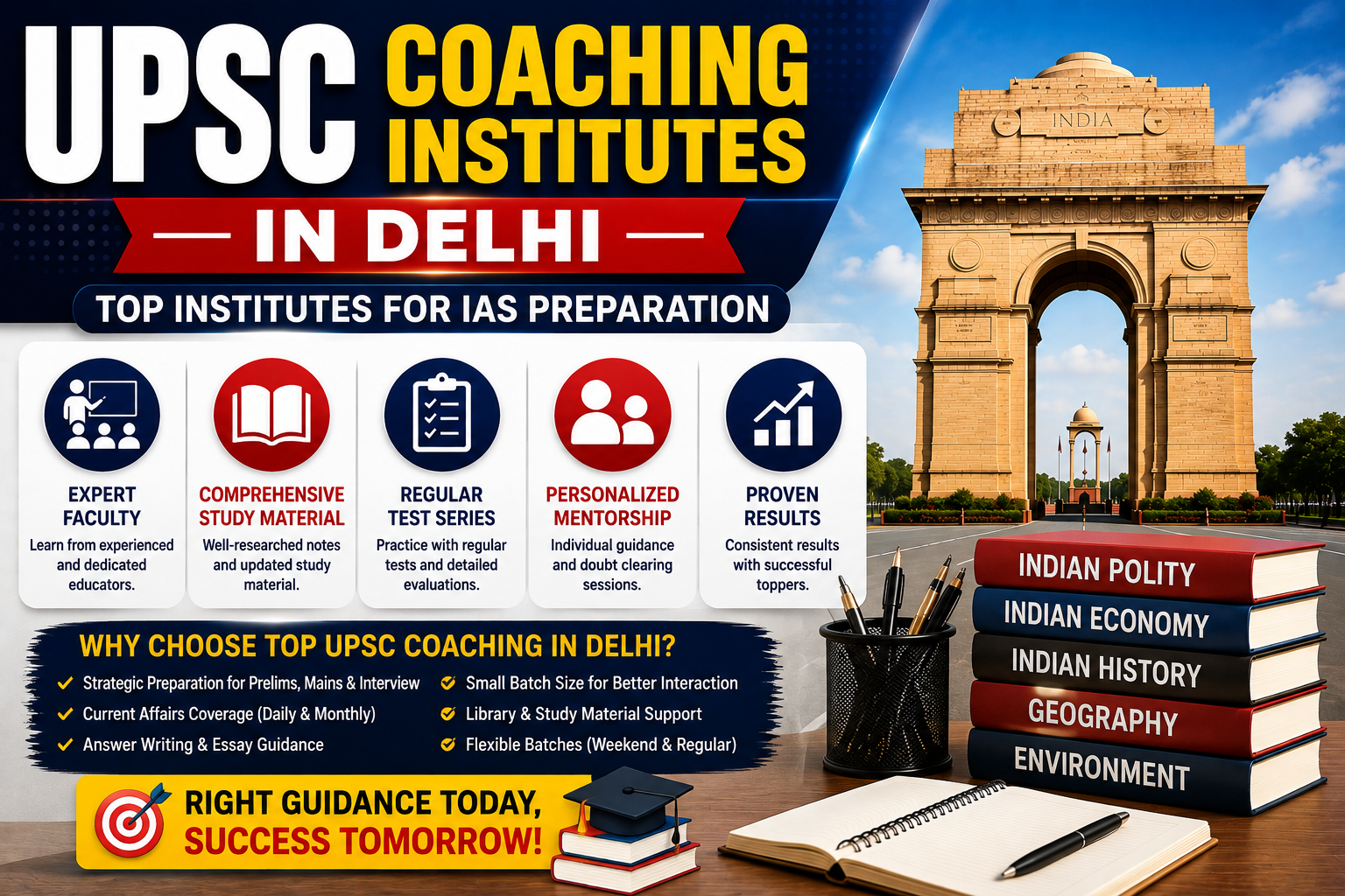 Top 10 UPSC Coachings in Delhi