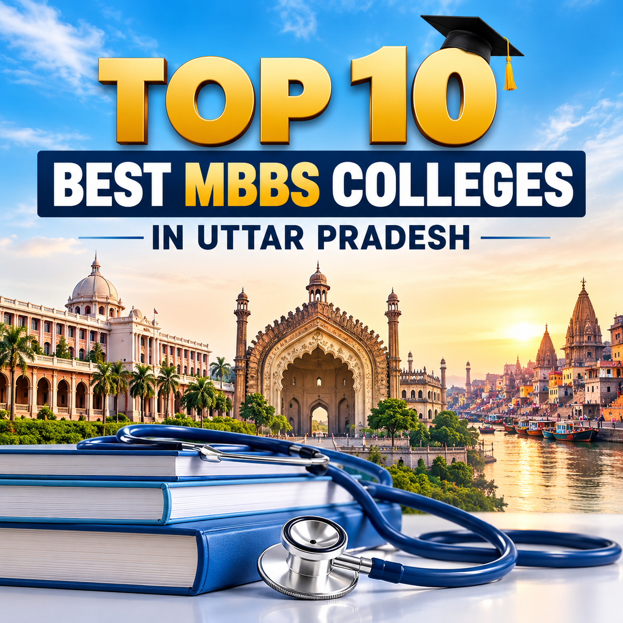 Top 10 Best MBBS Colleges in Uttar Pradesh : Fees, Admission, Ranking & NEET Cut-Off